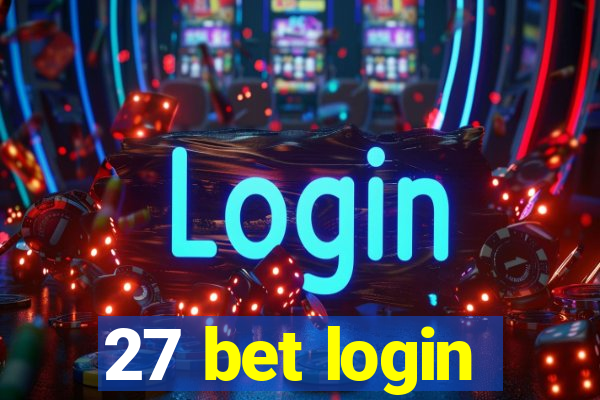 27 bet login